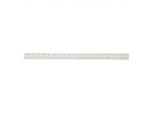 LINJAL STÅL MILLIMETER / TOMMER 500MM C636-500 - Starrett 