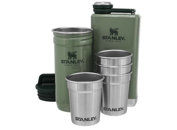 GAVESETT LOMMELERKE + SHOTGLASS Adventure Grønn Stanley PMI 