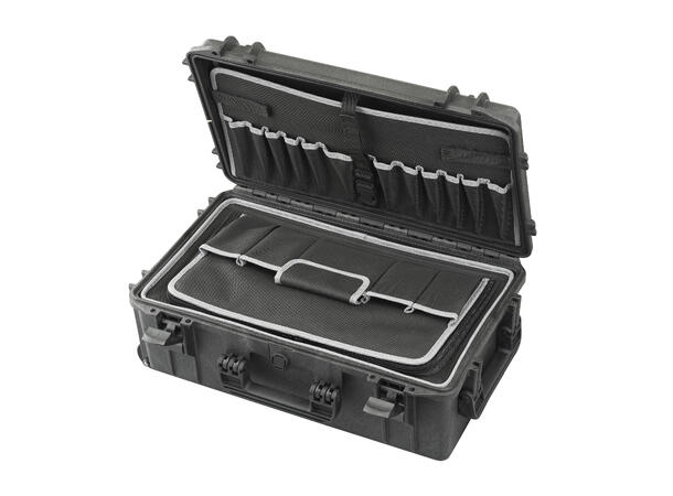 UTSTYRSKOFFERT TOOL TROLLEY OPTICASE 52 520X290X200mm (innv) med hjul og håndtak 