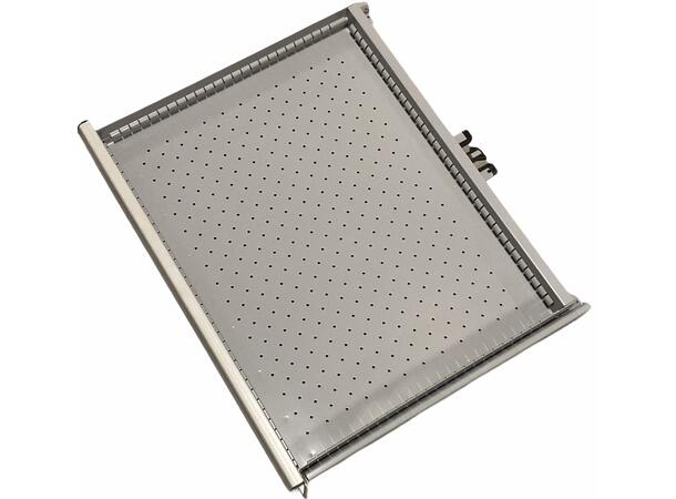 SKUFFE 45X36E LISTA H125MM SCRR 75KG Grey metallic NCS S 6502-B Lista 
