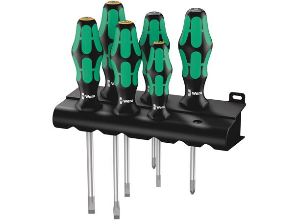SKRUTREKKERSETT KRAFTFORM PLUS 334/335/6 Wera 