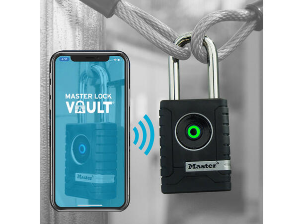 HENGELÅS UTENDØRS  APP 4401DLH Utendørs smart hengelås, Masterlock 