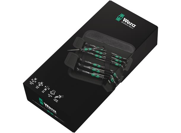 SKRUTREKKERSETT MIKRO 12 DEL KRAFTFORM Wera 