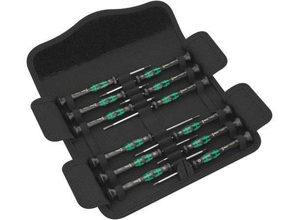 SKRUTREKKERSETT MIKRO 12 DEL KRAFTFORM Wera 