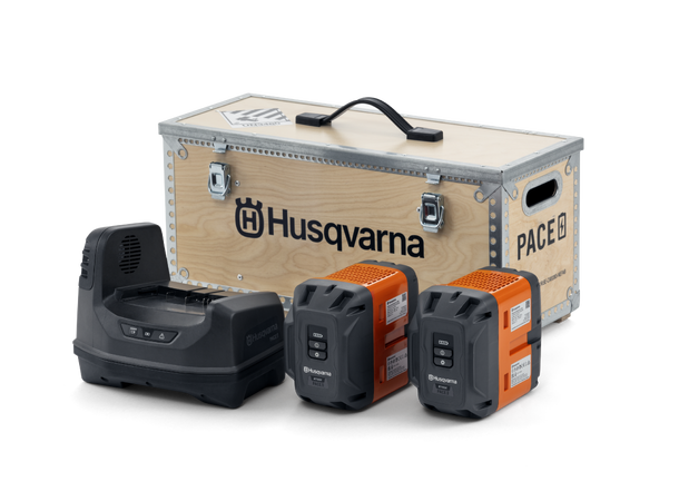 B750X/C1800X PACE BATTERIPAKKE MED LADER Husqvarna 