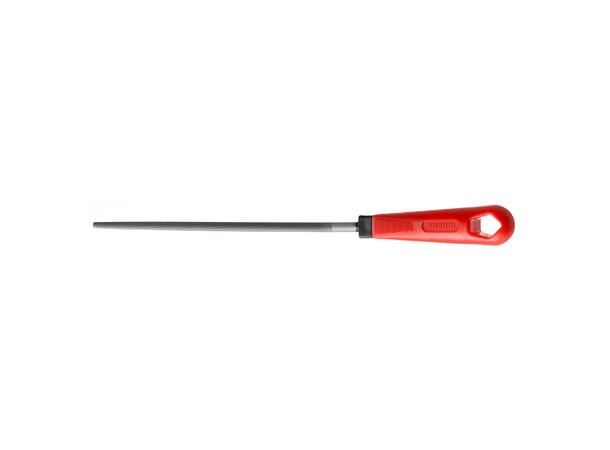 FIL RUND 200MM 8MM M/ HÅNDTAK Medium - Facom 