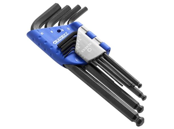 SEKSKANTNØKKKELSETT 1,5-10MM 9 DELER L-nøkler - Expert by Facom 