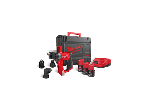 BOR-/SKRUMASKIN M12 FDDXKIT-202X 4-I-1 FUEL™ Milwaukee 