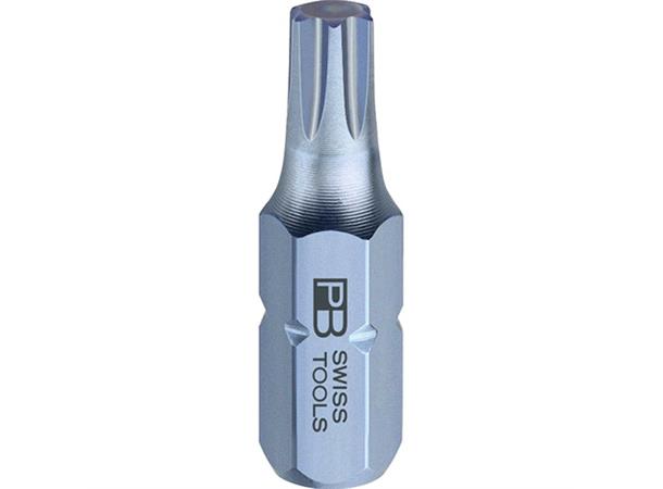 BITS 1/4" TX25 L=25MM Din 3126 C6 PB Swiss 