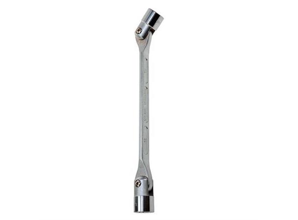 LEDDNØKKEL DBL FLEX 12X13MM 220mm Lengde Satin Overflate AOK 