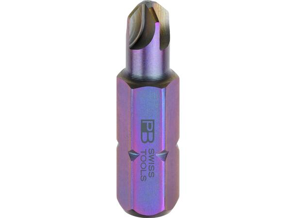BITS 1/4" - 1/4" C6 TORQ-SET® 25mm Lengde Din 3126 PB Swiss Tools 