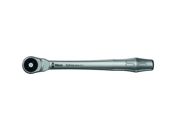 SKRALLE 1/2" DR ZYKLON METAL GJ. FIRKANT 8003 C Wera 