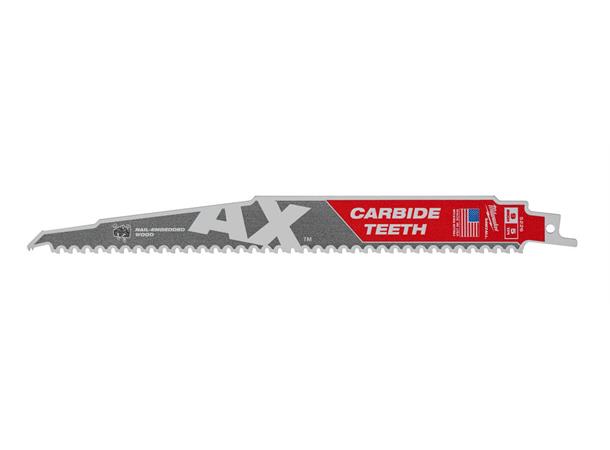 BAJONETTSAGBLAD AX TCT 230MM Nedrivningsblad Milwaukee Tilbehør 