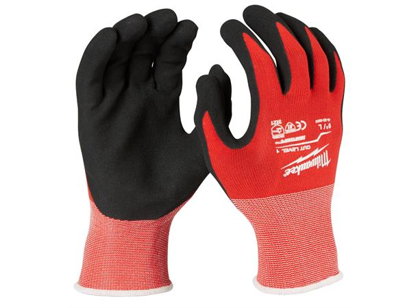 HANSKE MONTERING KUTT A STR: 8/M Nitril - Milwaukee 