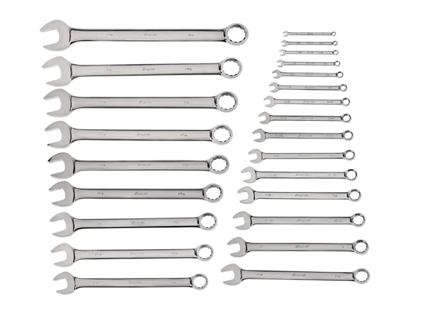 KOMBINASJONSNØKKELSETT 1/4"-1-5/8" 24STK OEX724KB - Snapon 