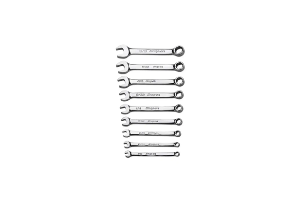 KOMBINASJONSNØKKELSETT MINI 6KANT 9STK OXI709SBK - TOMMER - Snapon 