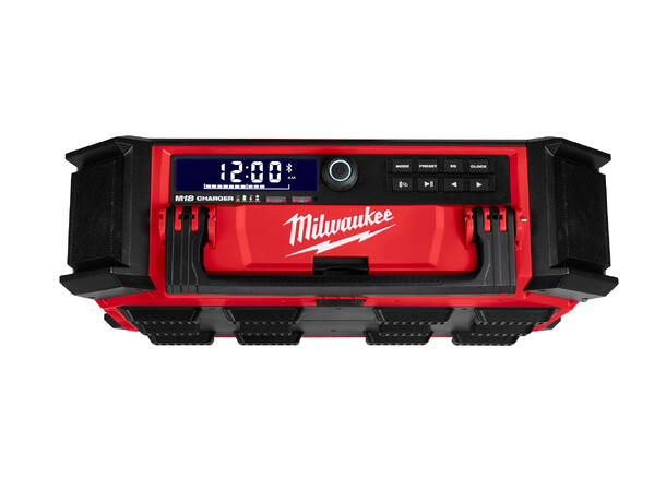 ARBEIDSRADIO DAB+ M18 PACKOUT™ Radio + lader Milwaukee 