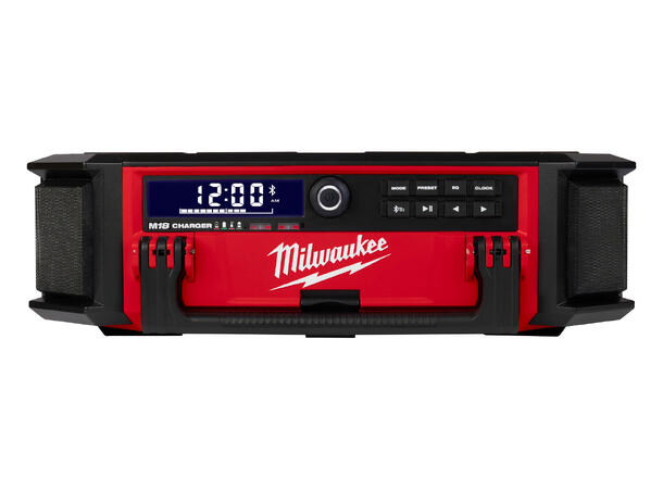 ARBEIDSRADIO DAB+ M18 PACKOUT™ Radio + lader Milwaukee 