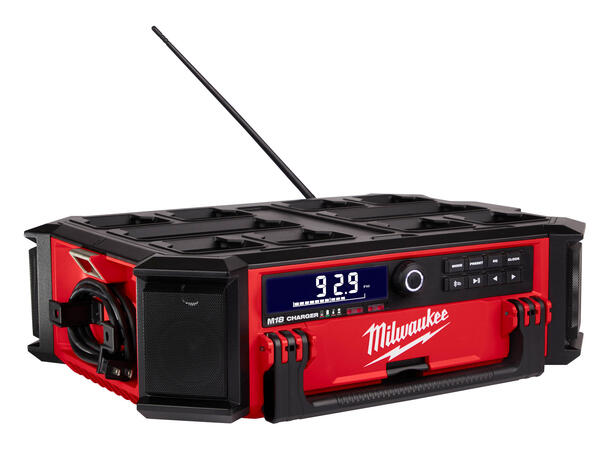 ARBEIDSRADIO DAB+ M18 PACKOUT™ Radio + lader Milwaukee 