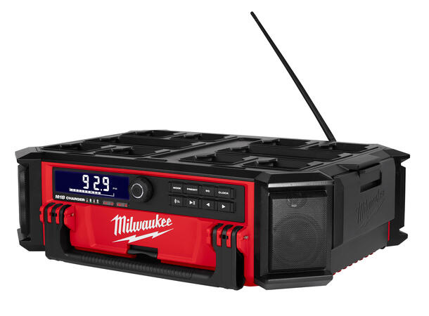 ARBEIDSRADIO DAB+ M18 PACKOUT™ Radio + lader Milwaukee 