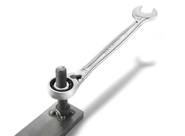 KOMB. NØKKEL 11MM M/SKRALLE OG VENDER 467B - Facom 