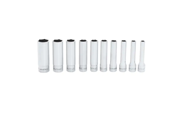 PIPESETT LANG 1/4" DR. 3/16-9/16" 6KANT 110STMY - 10 Deler - Snapon 