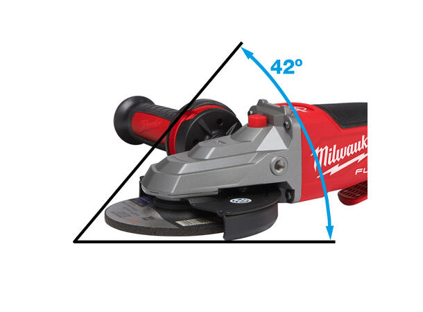 VINKELSLIPER M18 FSAGF125XPDB-0X Milwaukee 