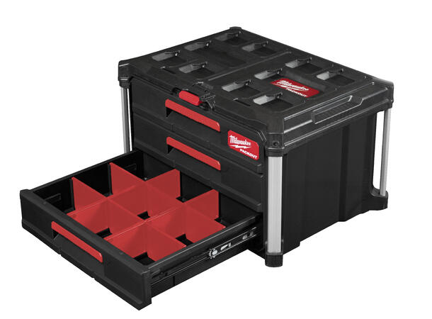 BOKS 3 SKUFFER PACKOUT™ Milwaukee tilbehør 