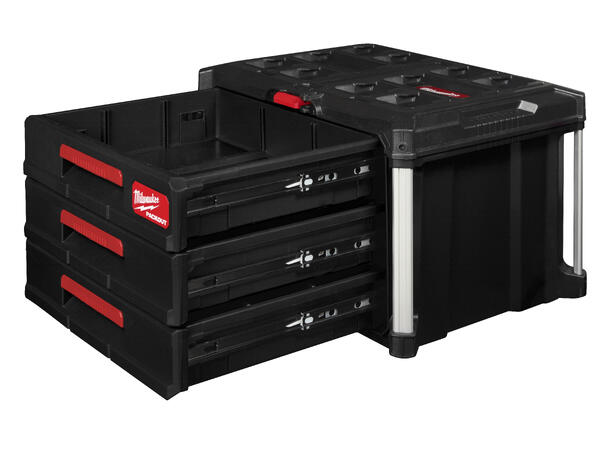 BOKS 3 SKUFFER PACKOUT™ Milwaukee tilbehør 