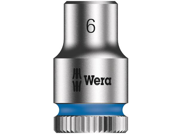 PIPE 1/4" DR. 6MM 8790 HMA ZYKLOP Sekskant - Wera 