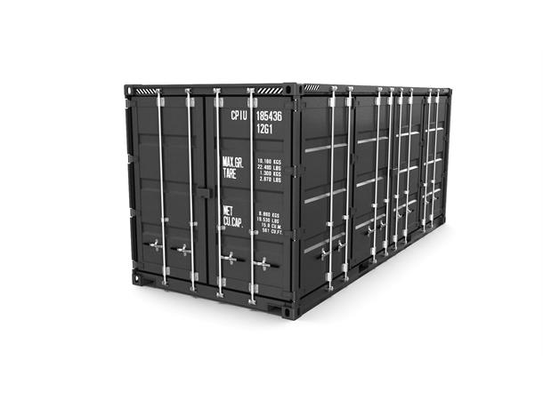 CONTAINER 20´ FULL SIDE ACCESS RIGHT RAL 7012 Grey, Low Cube,  FTC