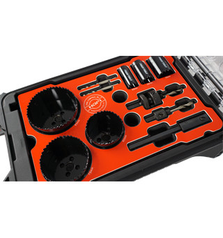 HULLSAGSETT HSS 20-133MM I PACKOUT™ 15 deler i koffert, Transp. FTC