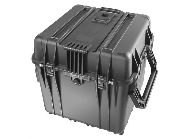KASSE PELI CUBE 0340, SORT M/SKUM Innv. mål: 457x457x457 mm - Peli 