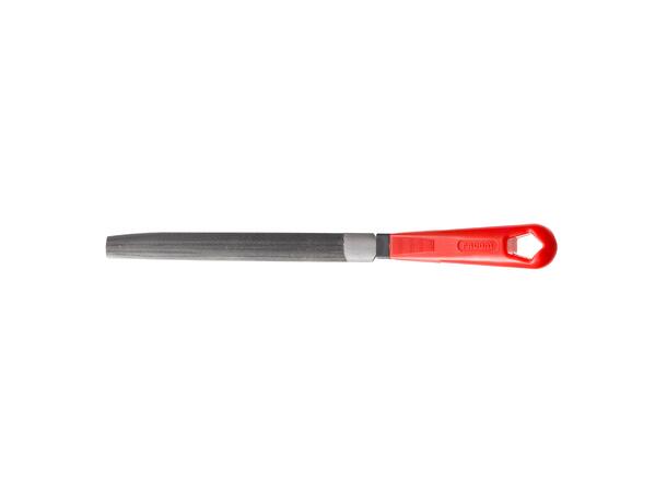 FIL HALVRUND 200MM 21X6MM M/ HÅNDTAK Medium - Facom 