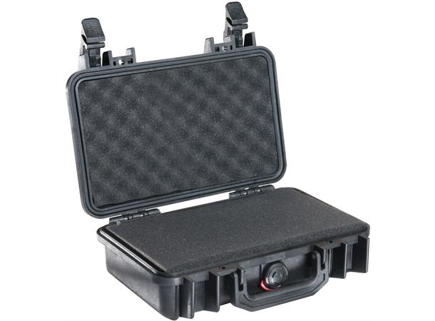 KASSE PELI 1170 M/SKUM, SORT Innv. mål: 268x153x80 mm - Peli 