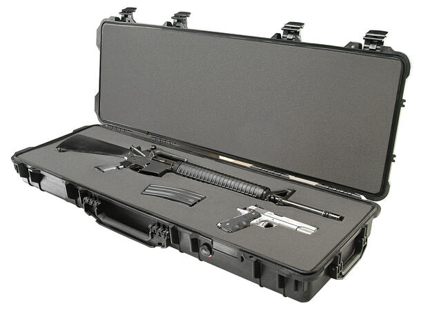 KASSE PELI 1720 M/SKUM, SORT Innv. mål: 1067x343x133 mm Peli 