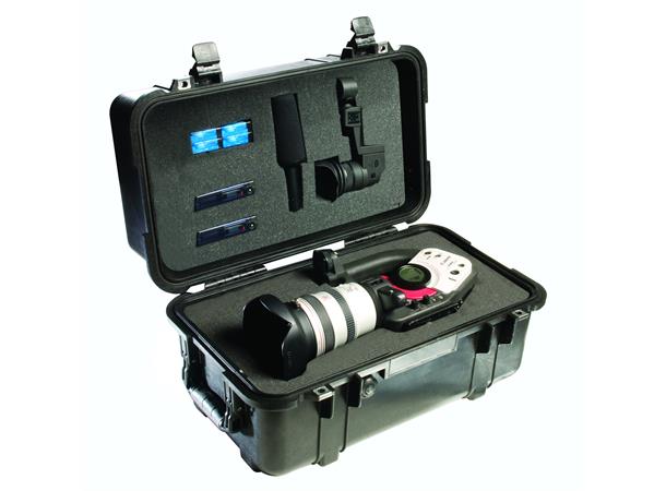 KASSE PELI 1460 M/SKUM, SORT Innv. mål: 471x252x277 mm - Peli 