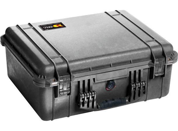 KASSE PELI 1550 SORT UTEN INNHOLD Innv. mål: 473x360x196 mm - Peli 