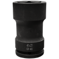 KRAFTPIPE 3/4&quot; LANG 41MM SEKSKANT 95mm lengde - KC Tools