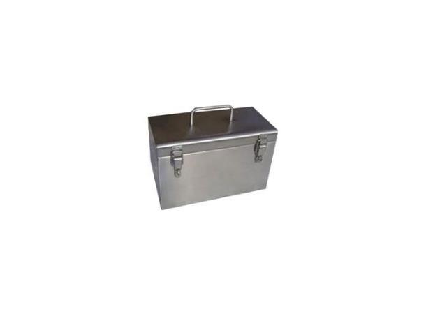 VERKTØYKASSE RUSTFRI M/LOKK Håndtak, hengsler 500 x 400 X 350mm, FTC 