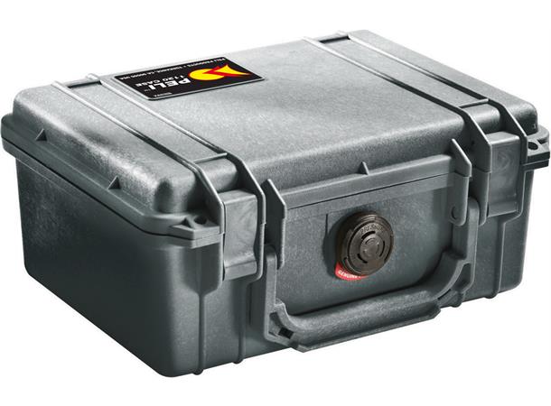 KASSE PELI 1120 M/SKUM, SORT Innv. mål: 185x121x85 mm - Peli 