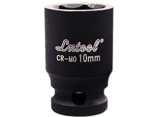 KRAFTPIPE 1/4" DR. 4,5MM SEKSKANT 23mm lengde - KC Tools 