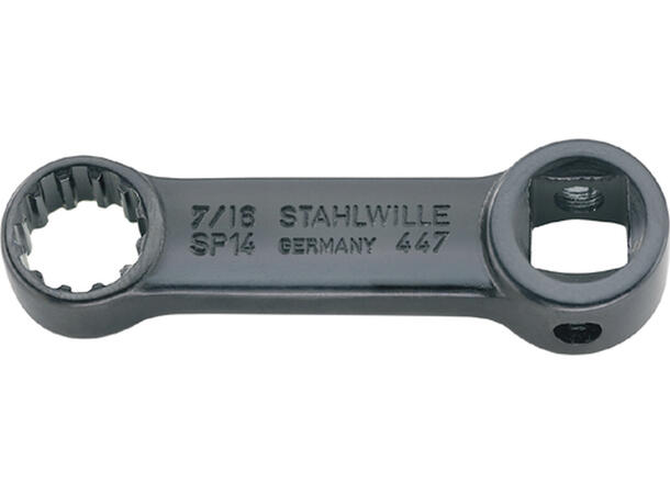 TORQUE ADAPTER 3/8" DR. SPLINE 14 =7/16" 447aSP Stahlwille 