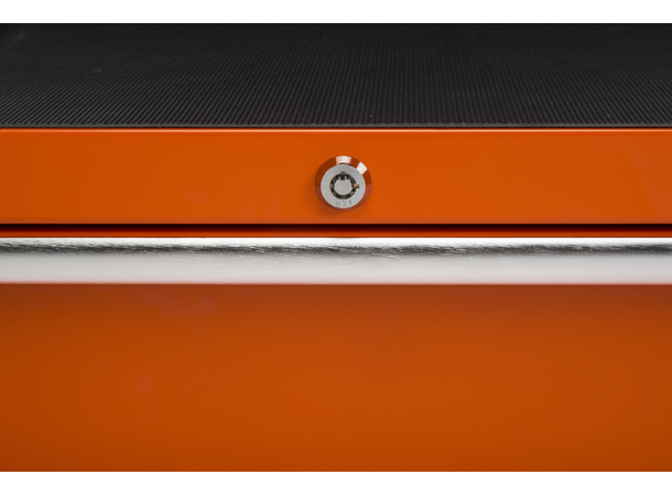 VERKTØYVOGN C75 8 SKUFFER 26" ORANSJE 986x501x763mm - Bahco 
