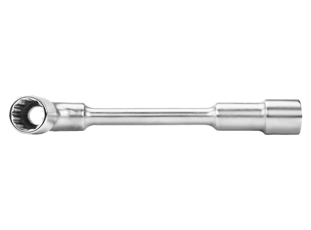 PIPENØKKEL DOBBELT VINKLET 8MM Bacho - Tolvkant og Sekskant 