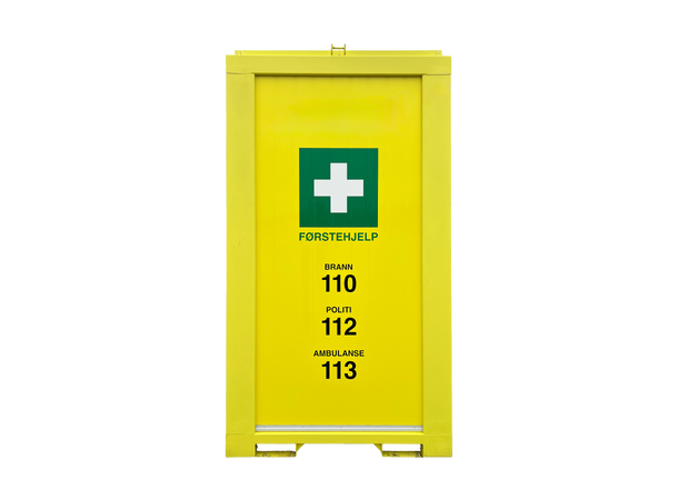 HMS CONTAINER MODUL GUL 5 FOT 1400x1200x2540mm, Fosen Tools 