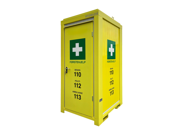 HMS CONTAINER MODUL GUL 5 FOT 1400x1200x2540mm, Fosen Tools 