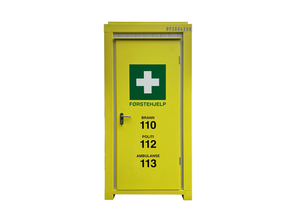 HMS CONTAINER MODUL GUL 5 FOT 1400x1200x2540mm, Fosen Tools 