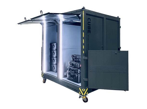 MOBILE MAINTENANCE DEPLOYMENT STATION CUBE, Tools & Accessories, RAL7012, FTC 