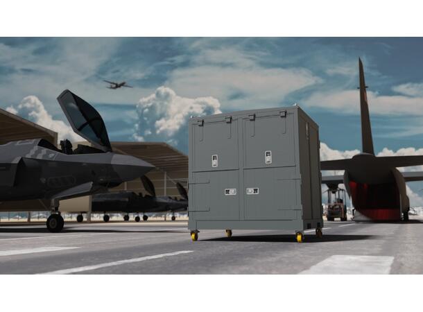 MOBILE MAINTENANCE DEPLOYMENT STATION CUBE, Tools & Accessories, RAL7012, FTC 
